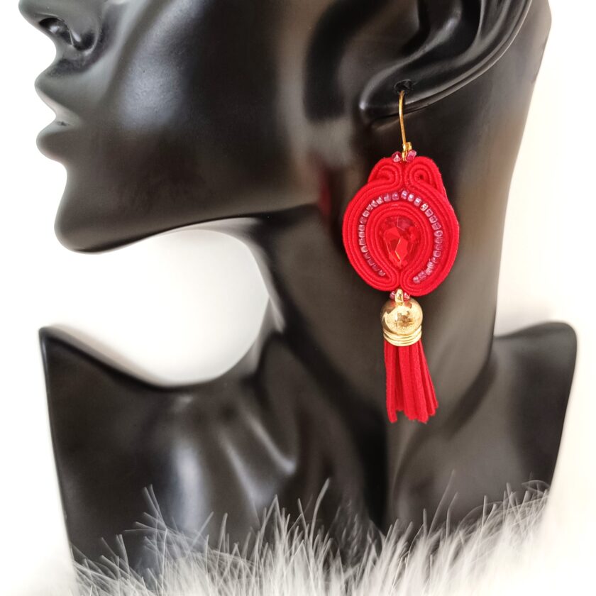 soutache náušnice